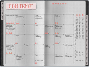 Bullet Journal März