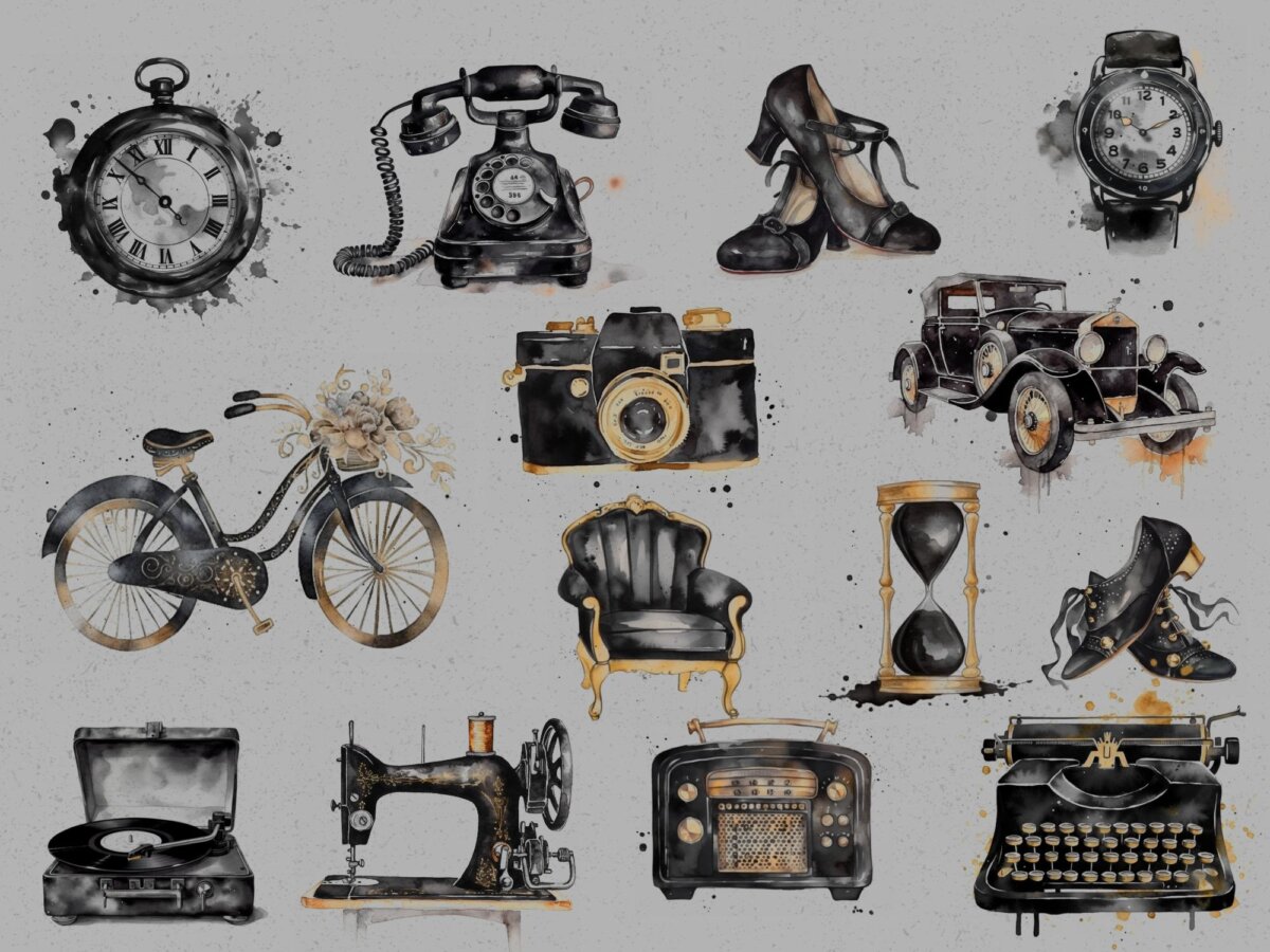 digitales Stickerset Blackwater Treasures