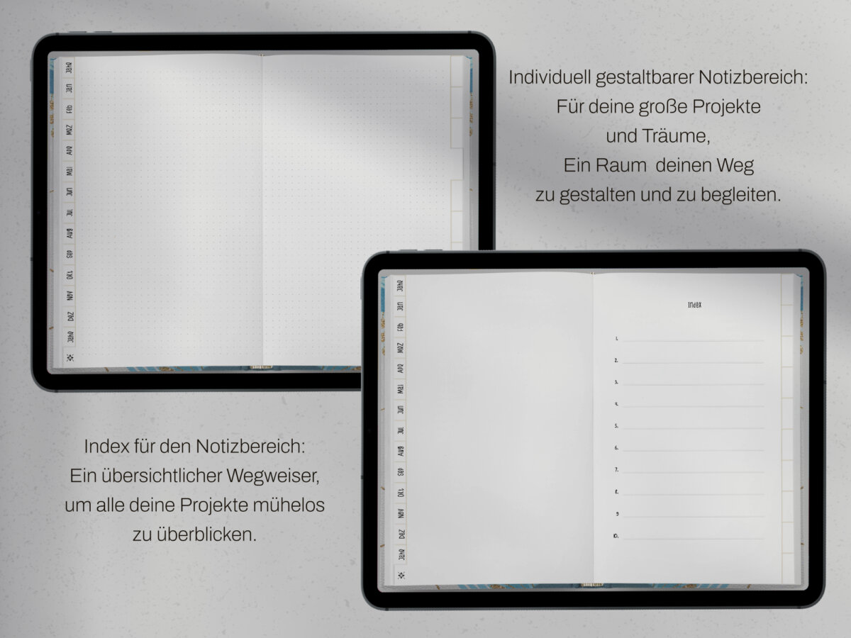 Digitales Bullet Journal "Summergreen" Classic Edition