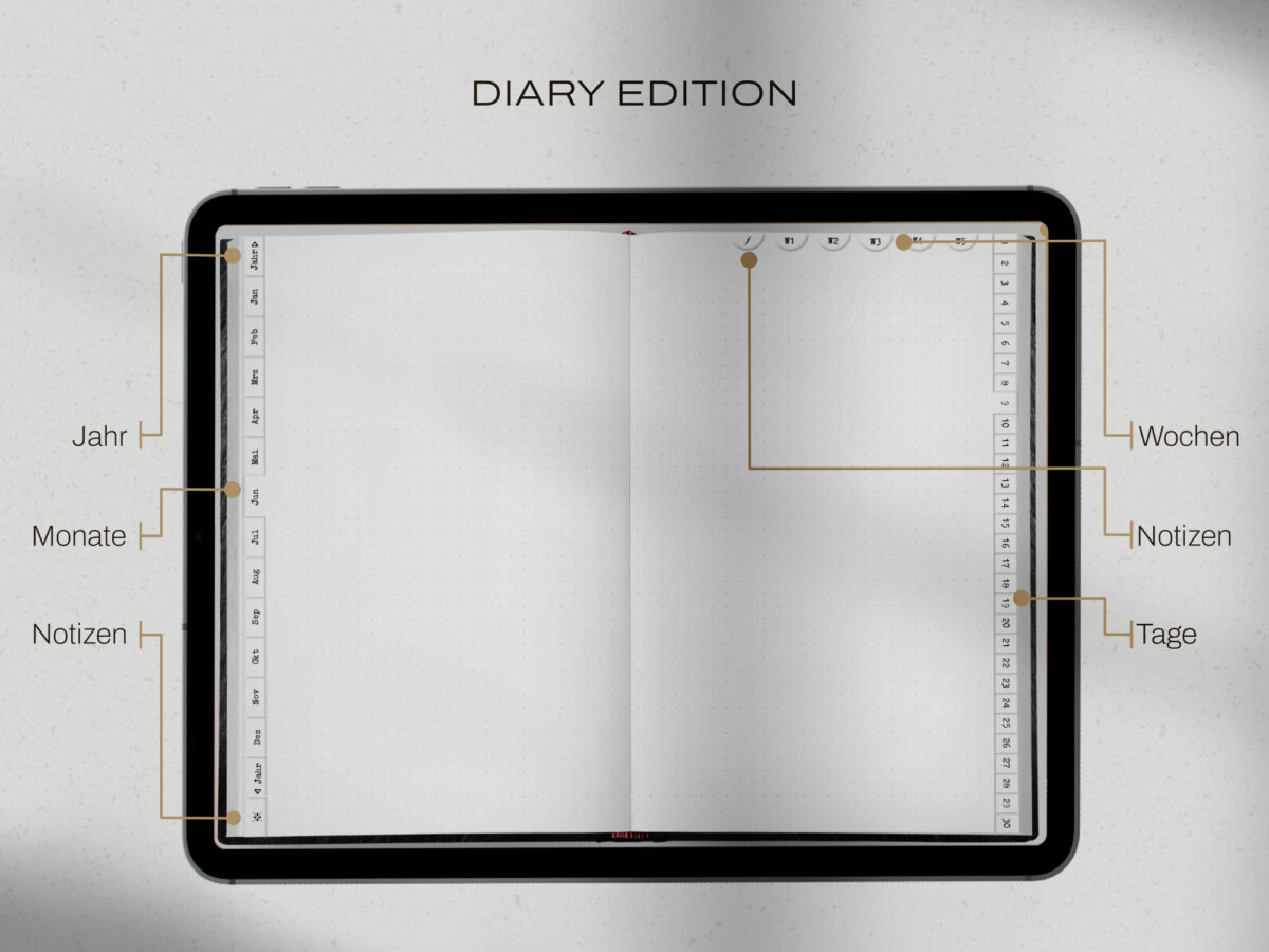 digitales Journal Seraphina DIARY Edition