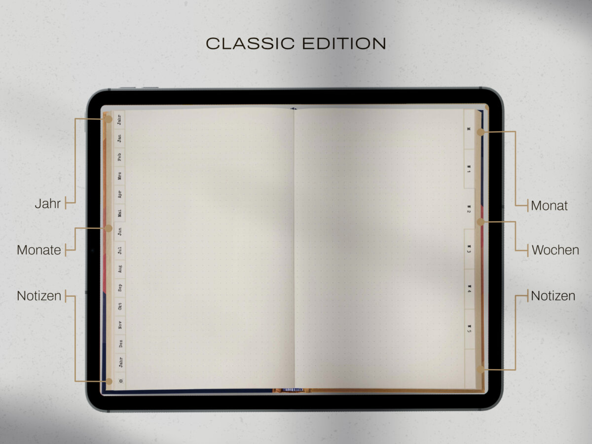digital Journal CLASSIC by Vintage Piixel Journals