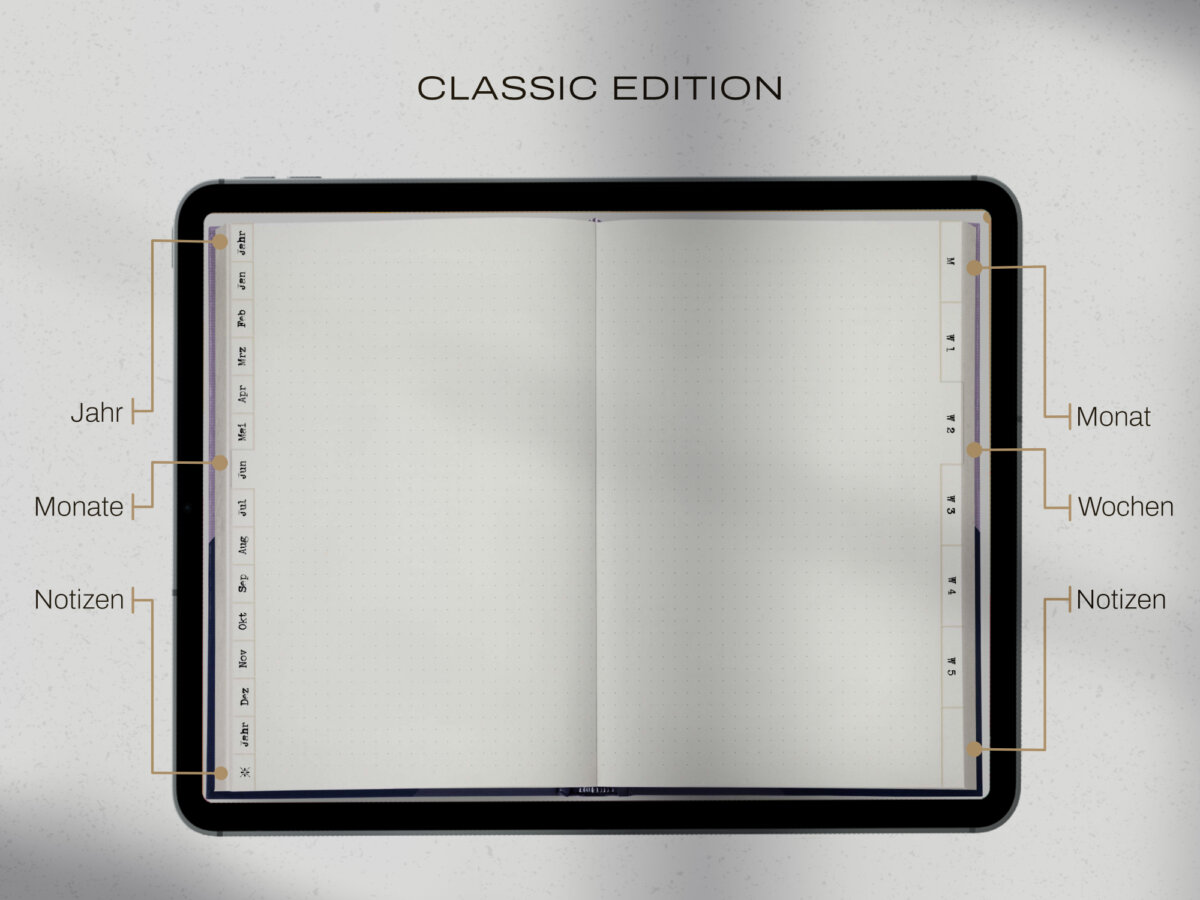 digital Journal CLASSIC by Vintage Piixel Journals