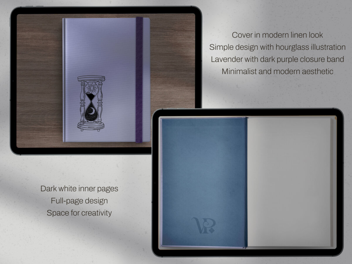 digital Journal Timea CLASSIC by Vintage Piixel Journals