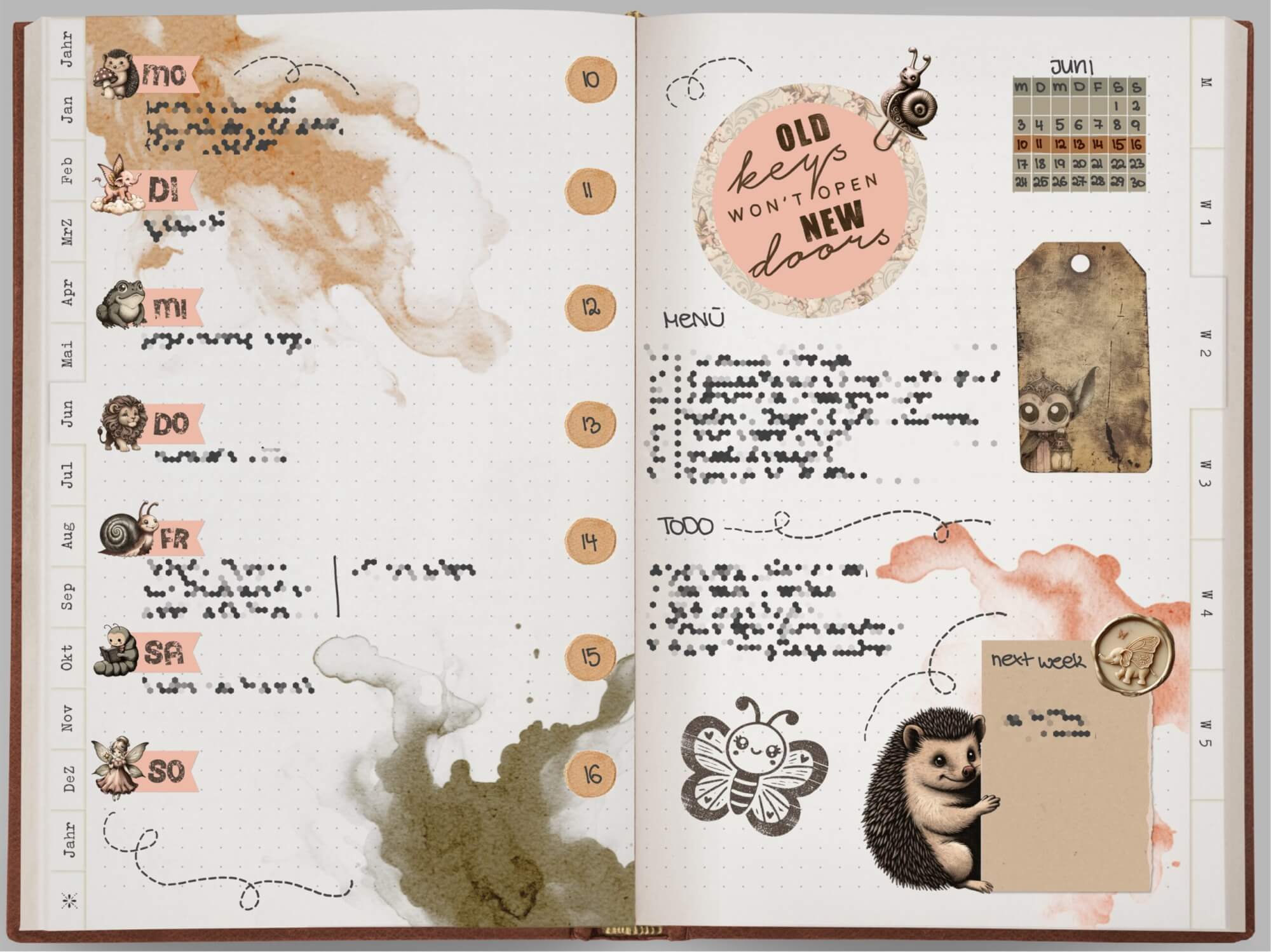 Lettering Bullet Journal