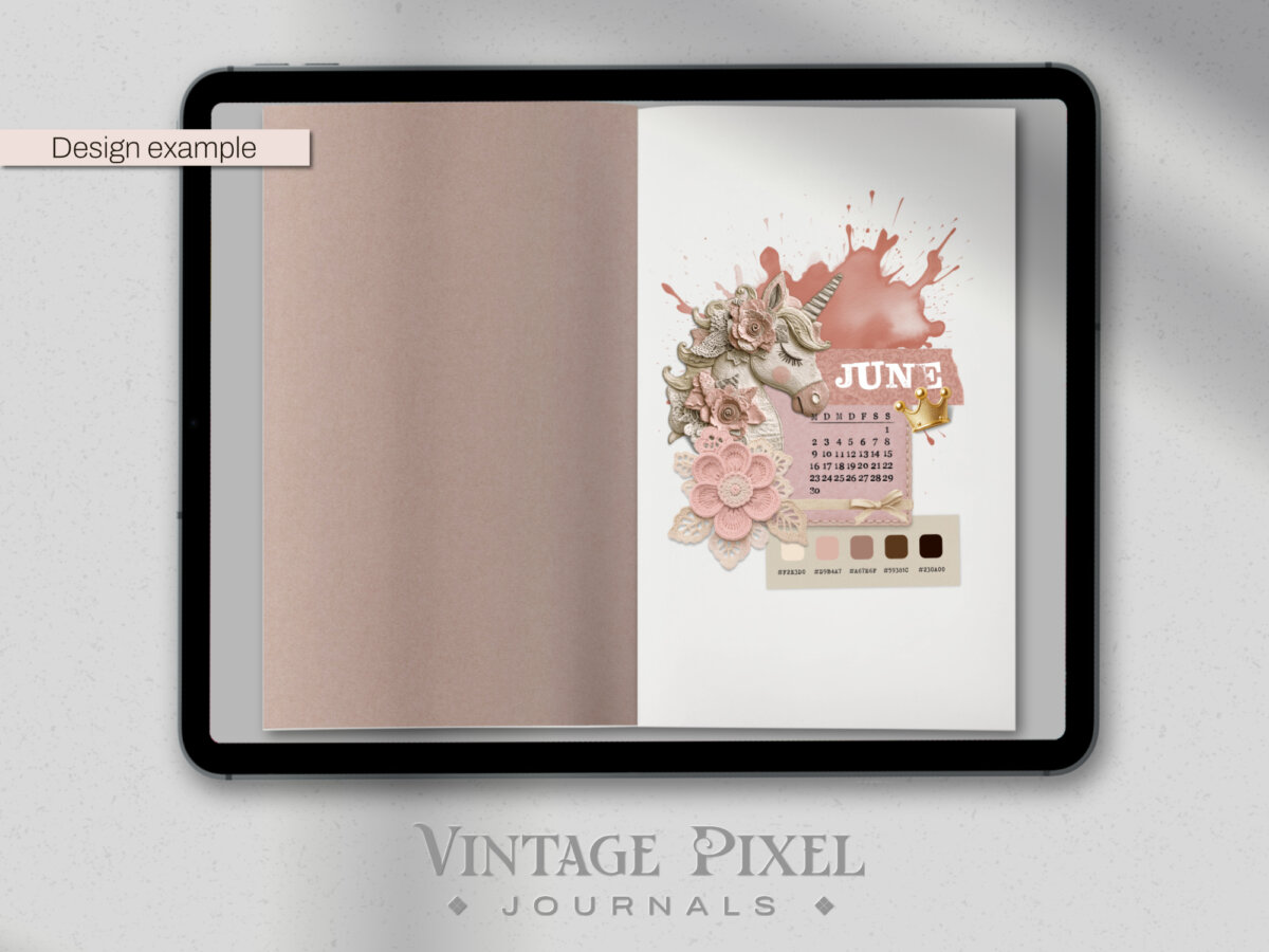 Digitales Stickerset Pink Positivity
